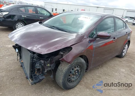 2018 Kia Forte Lx from USA, damaged, VIN 3KPFK4A76JE206522